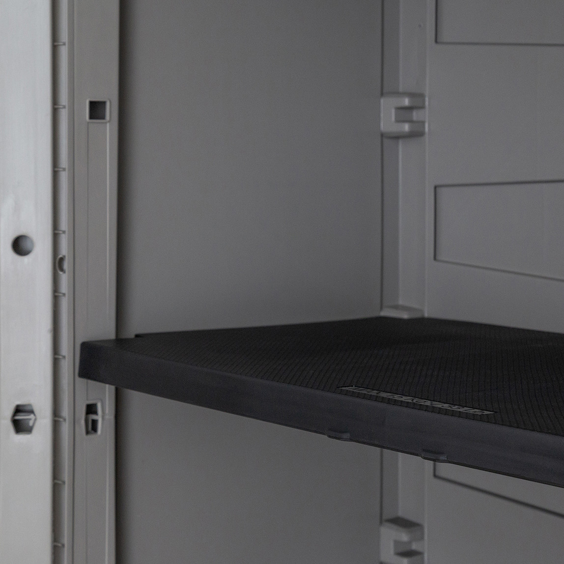    Toomax Smart 3 Raflı Plastik Dolap Gri 