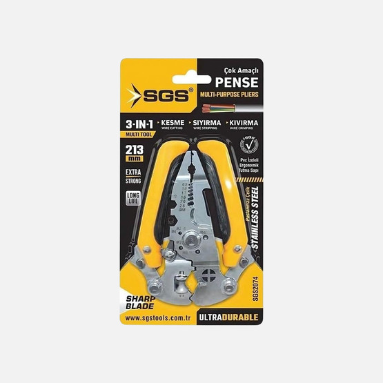 Sgs 2074 3ın1 Çok Amaçlı Pense