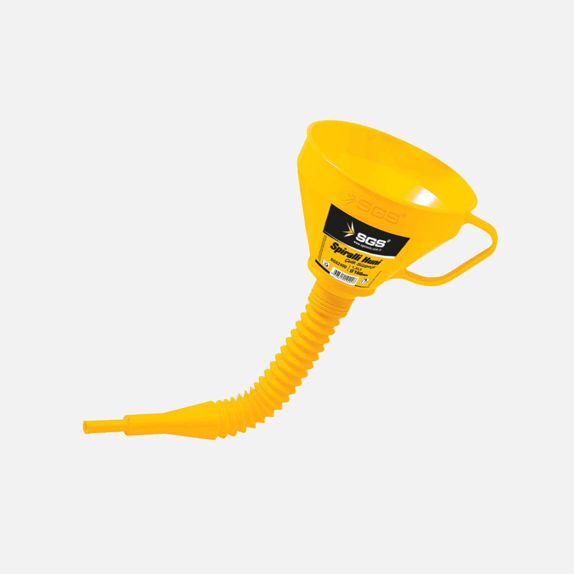    Sgs 2400 Çelik Süzgeçli Spiralli Huni 