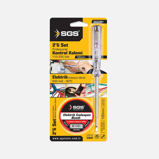 Sgs SGS2961 2’li Profesyonel Kontrol Kalemi Seti
