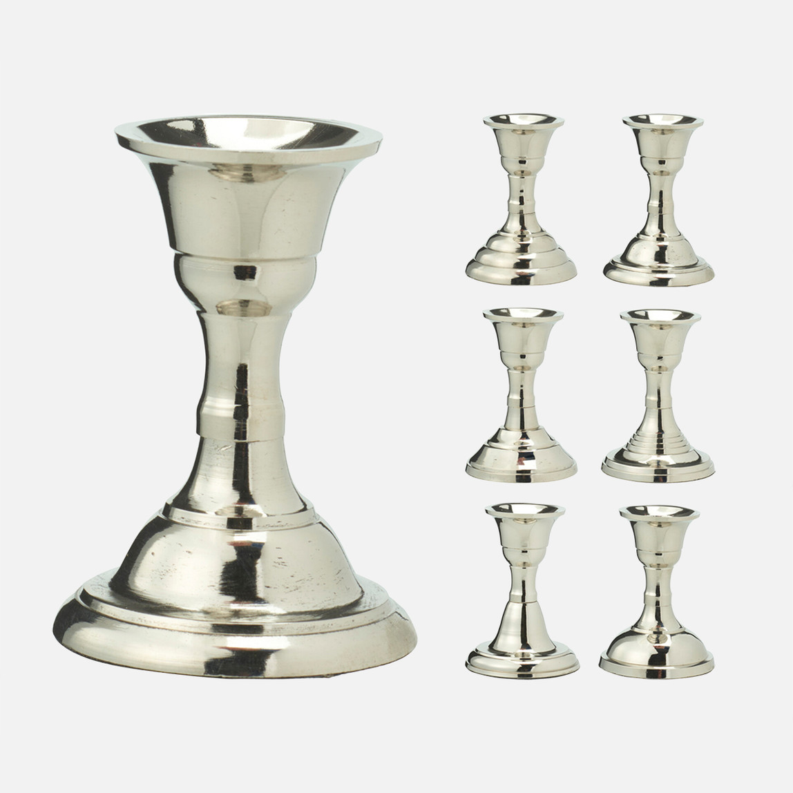    Mumluk 8 cm Gümüş 