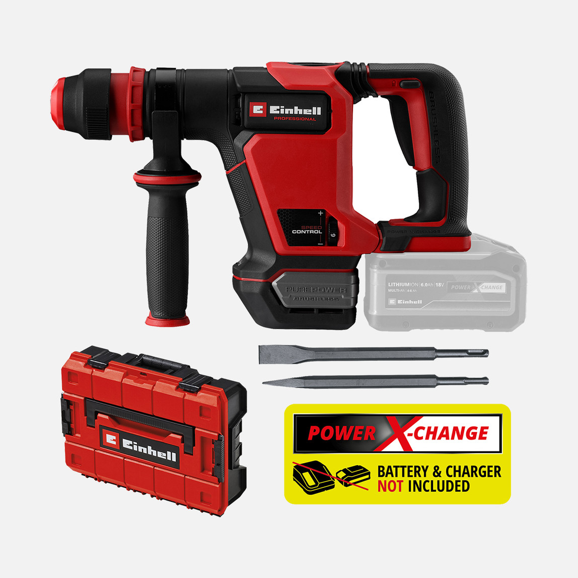    Einhell Professional TP-DH 18/4 Li BL - Solo Cordless Demolition Hammer (Akü ve şarj Cihazı Dahil Değildir.) 