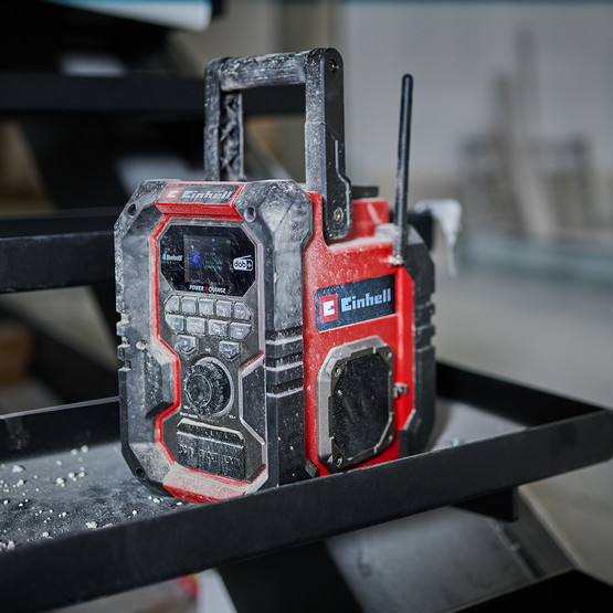Einhell TE-CR 18 Li DAB+/FM/BT Solo Akülü Radyo (Akü ve şarj cihazı dahil değildir)