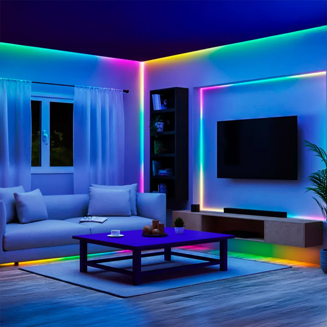    Wiz Akıllı Led Şerit Multicolor 5 Metre RGBIC 