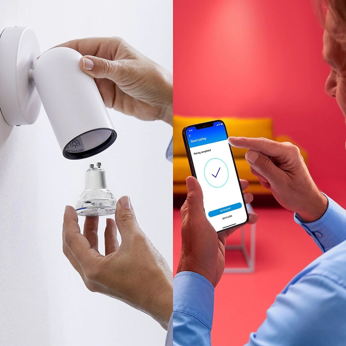    Wiz RBG Akıllı Spot Ampul GU10 50W 