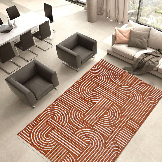 Crea Radika Terra 6110 Kilim 120x180 cm