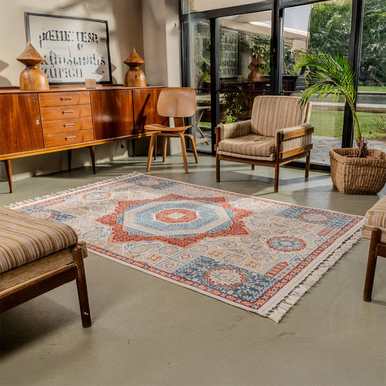 Crea AKK005 Azelya Halı Krem 120x180 cm