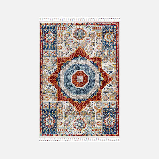 Crea AKK005 Azelya Halı Krem 120x180 cm