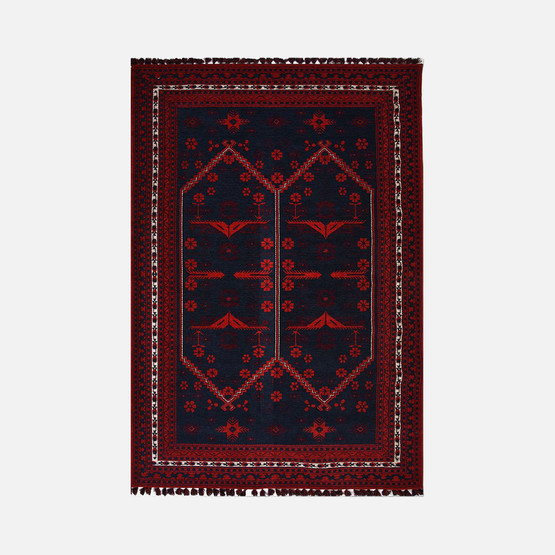 Crea Truva 04 Etnik Desen Dokuma Halı 80x150 cm