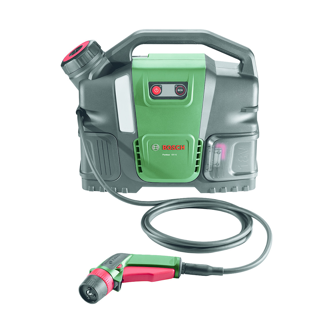    Bosch Fontus 18V-6 2.0 Ah. Basınçlı Bisiklet Yıkama Makinesi 