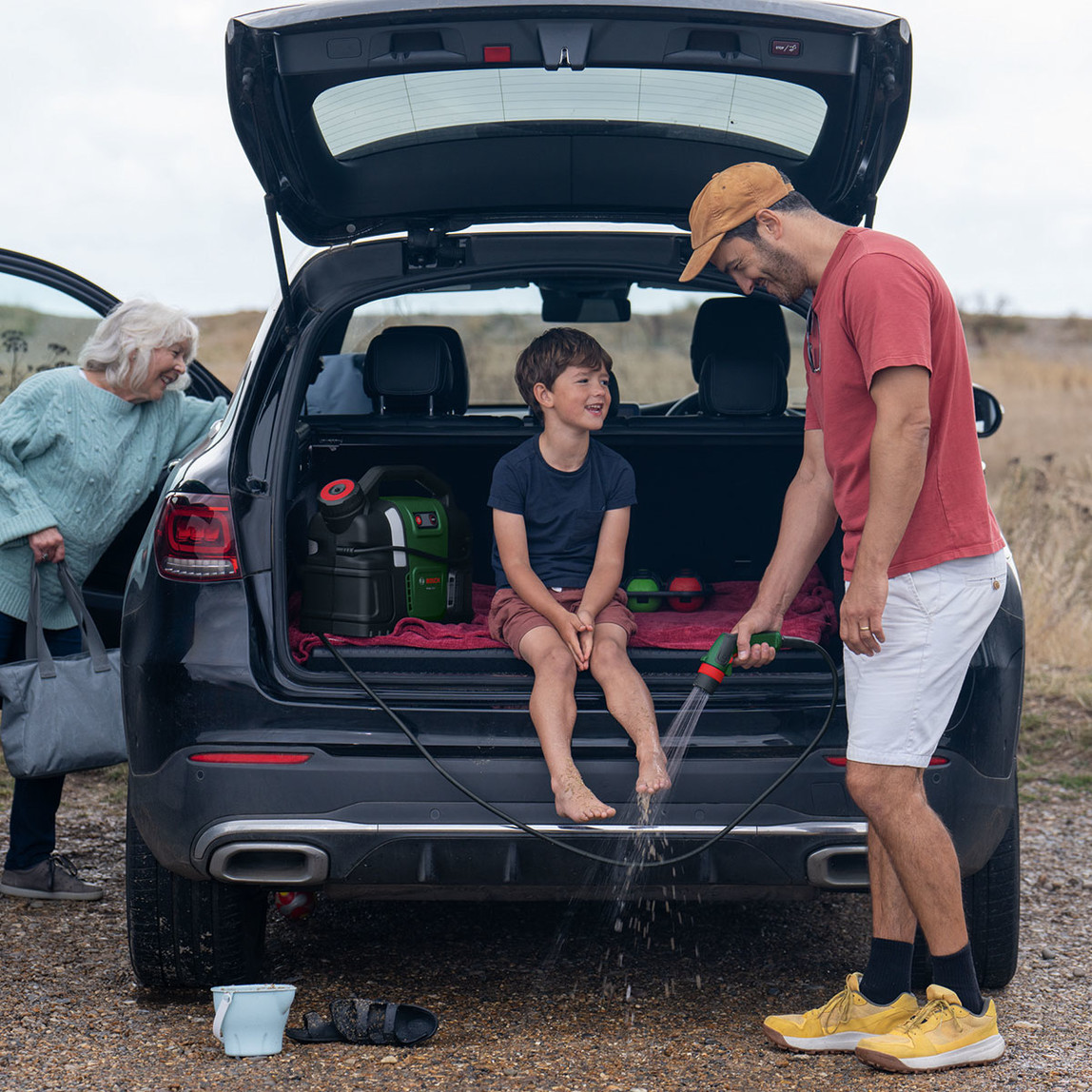    Bosch Fontus 18V-6 2.0 Ah. 20 Bar Solo Basınçlı Bisiklet Yıkama Makinesi 