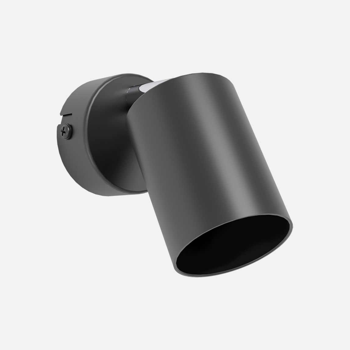    Eglo Reciso-E Siyah Çelik Sıva Üstü Spot 