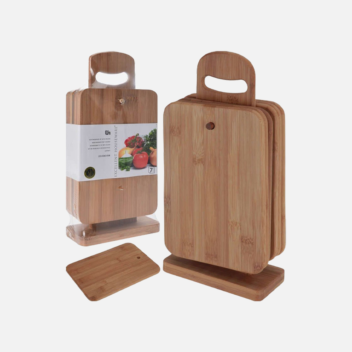    Koopman Stantlı Kesme Tahtası Seti 