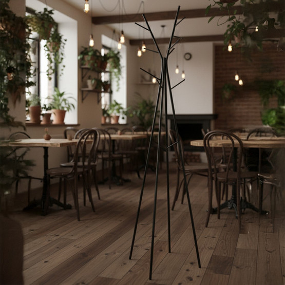 Tripod Portmanto Askılık Siyah