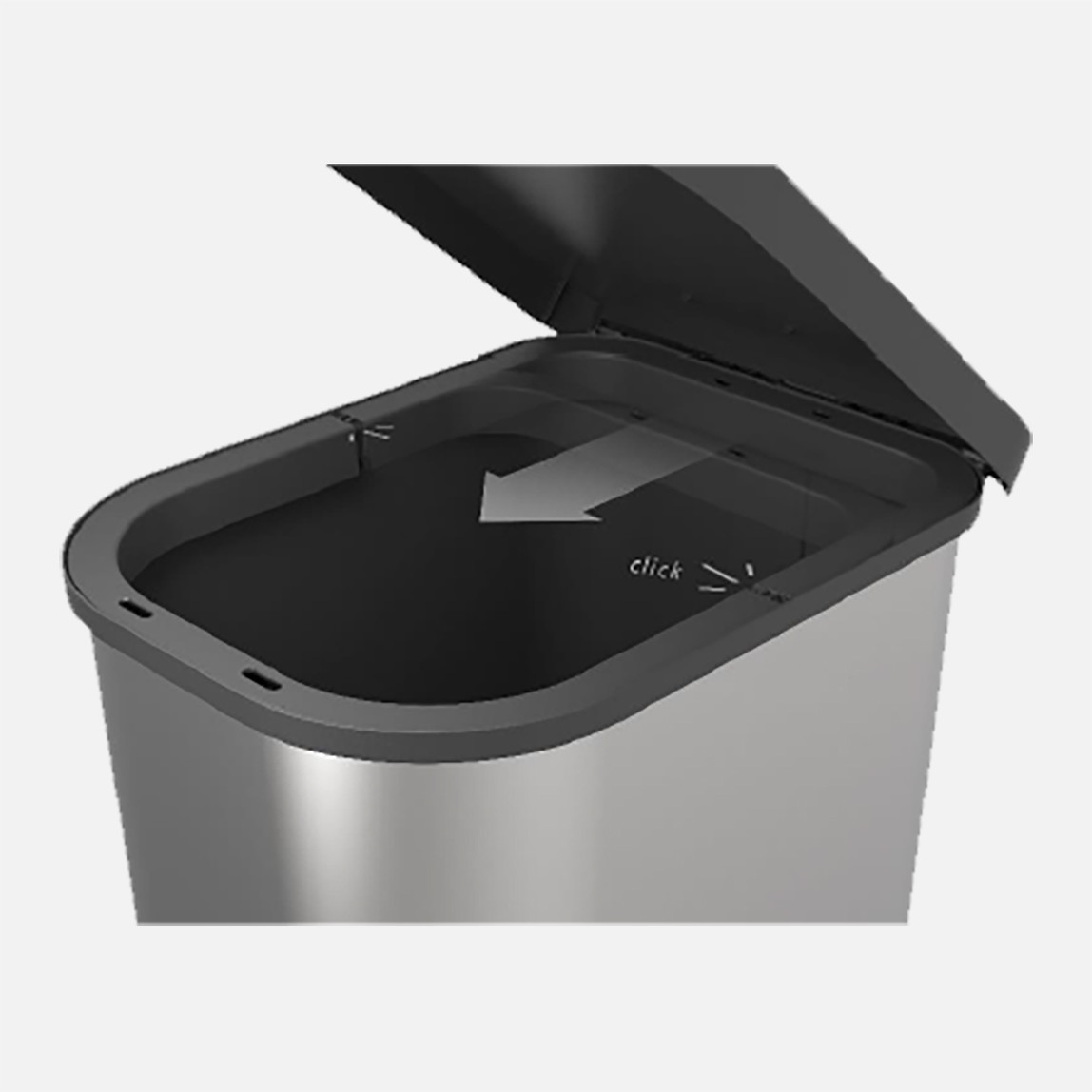    Rotho Ribo Pedallı Çöp Kovası 35 L 