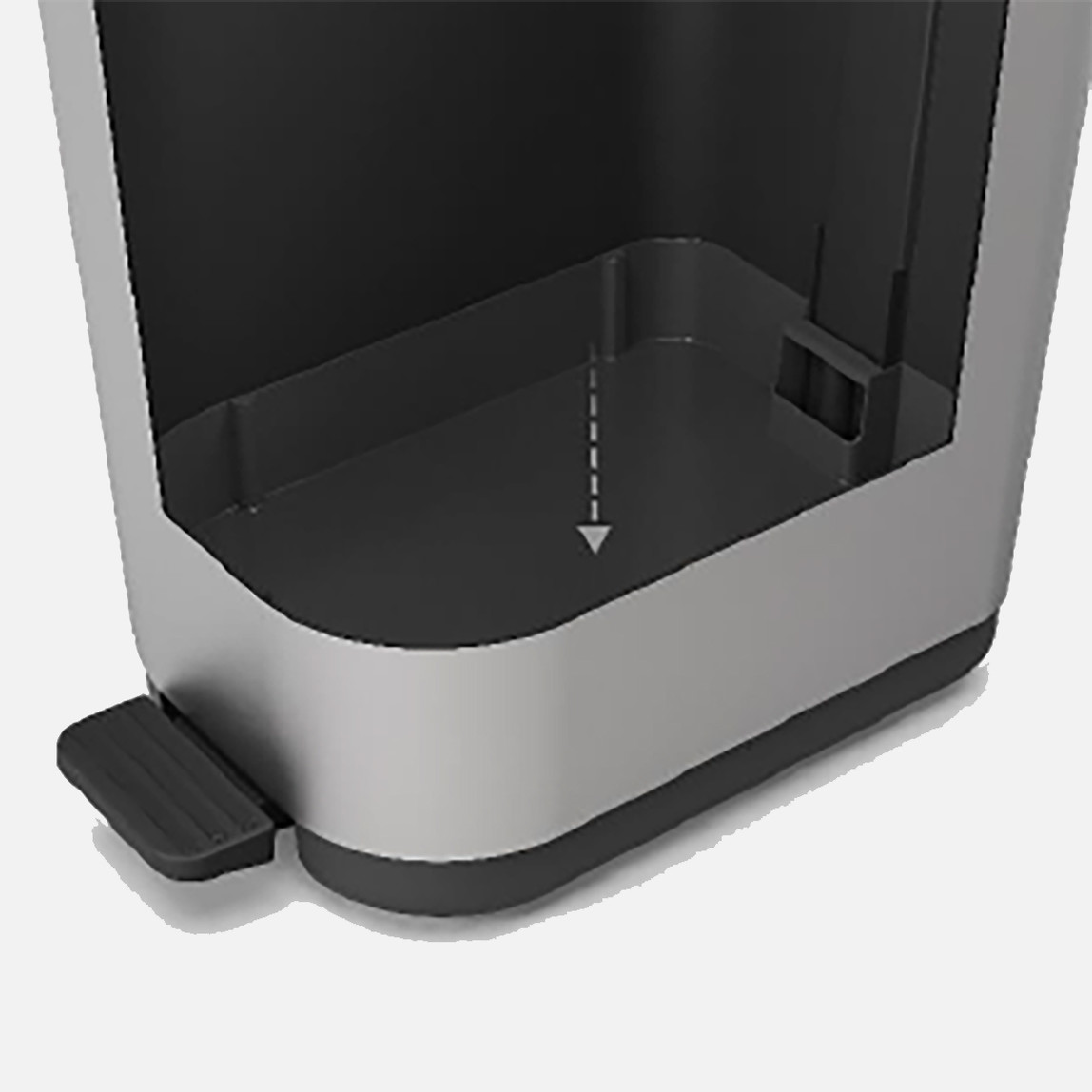    Rotho Ribo Pedallı Çöp Kovası 35 L 