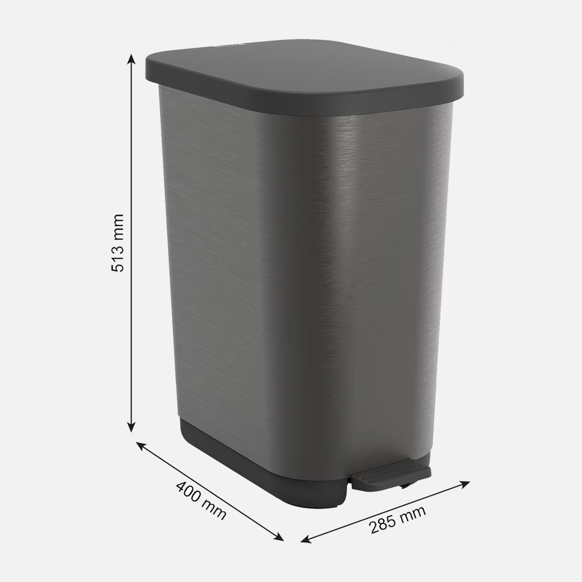    Rotho Ribo Pedallı Çöp Kovası 35 L 