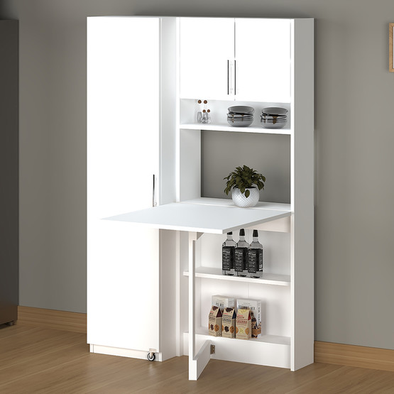 Fly Bozca Katlanır Masalı Çok Amaçlı Kiler Dolabı