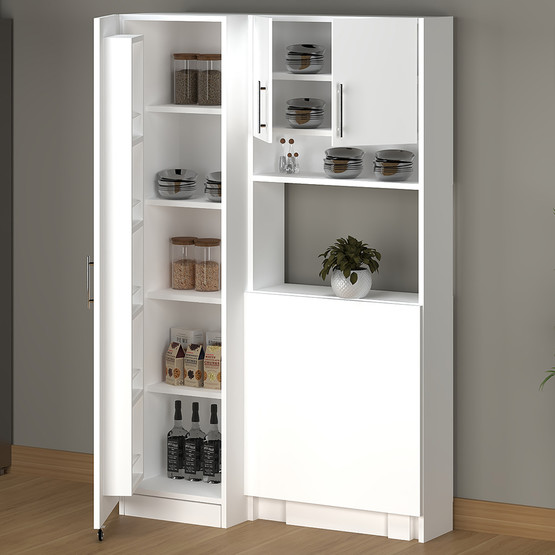 Fly Bozca Katlanır Masalı Çok Amaçlı Kiler Dolabı