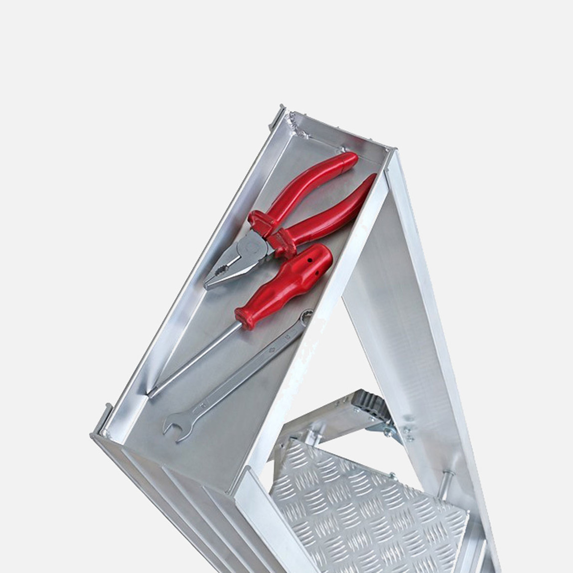    Çağsan Alesta Alüminyum 5+1 Basamaklı Merdiven 