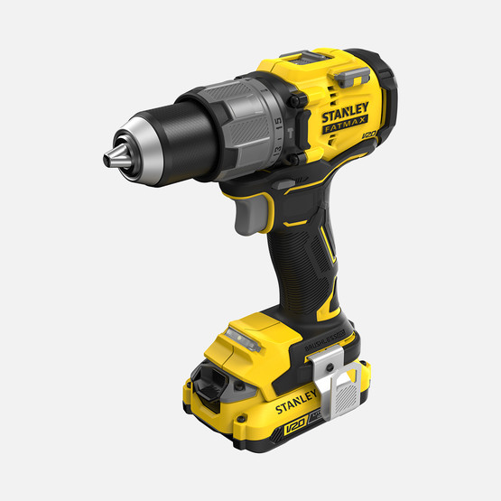 Stanley Sfmcd726D2K-Qw 2Ah Çift Akülü Fırçasız Darbeli Matkap 