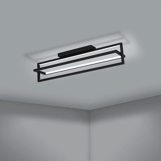 Eglo Siberia Led Avize Siyah