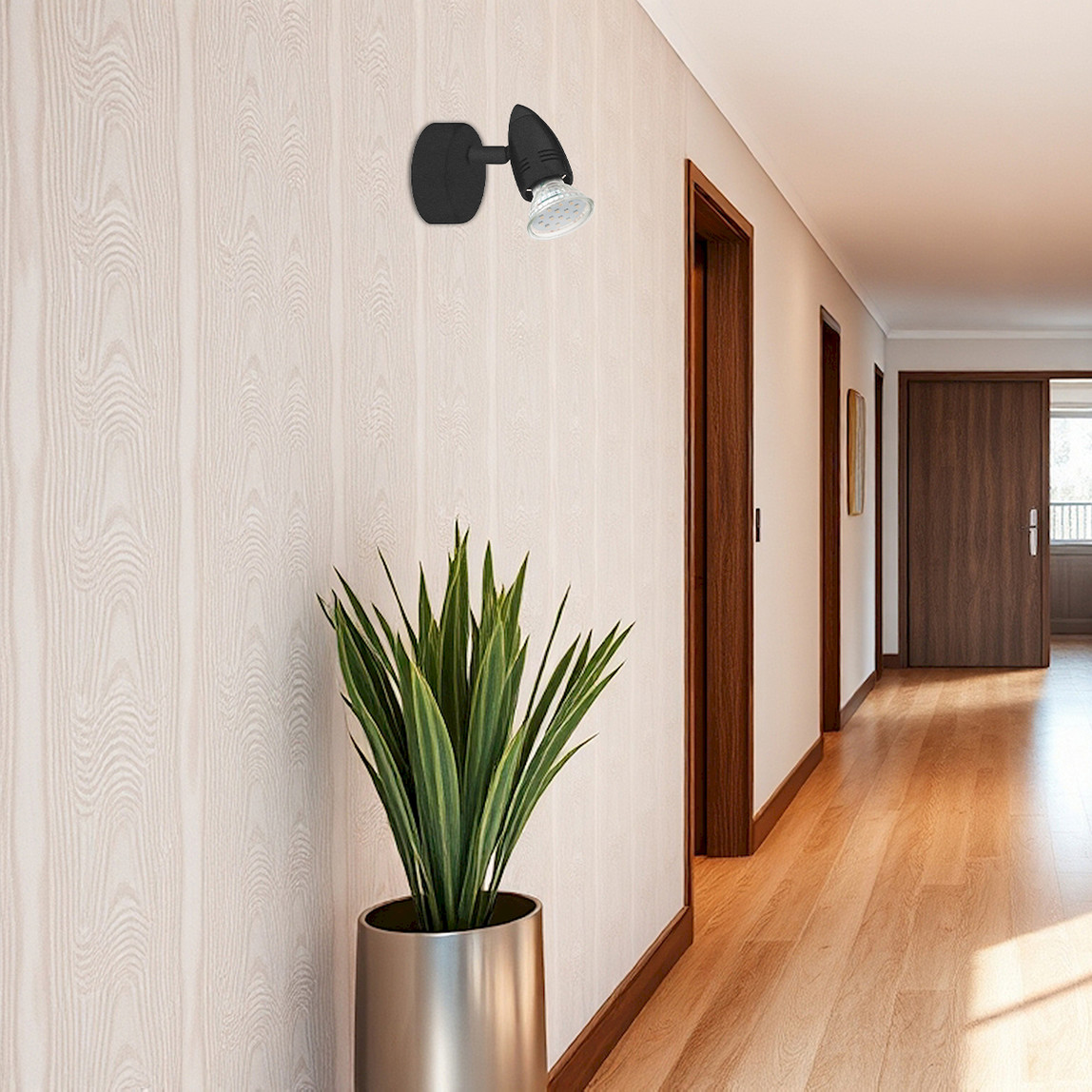   Eglo Sabadell Led Spot 1 Adet Siyah 