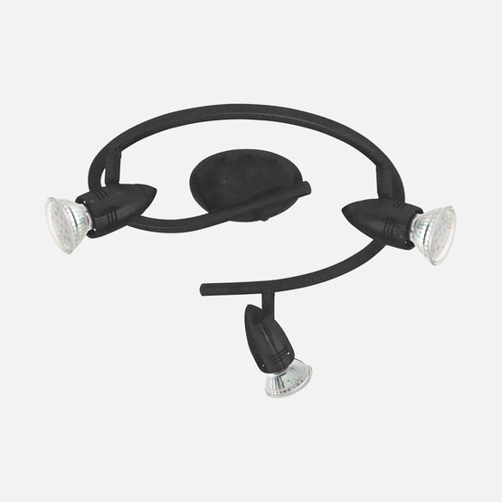 Eglo Sabadell Led Slot 3 Adet Siyah