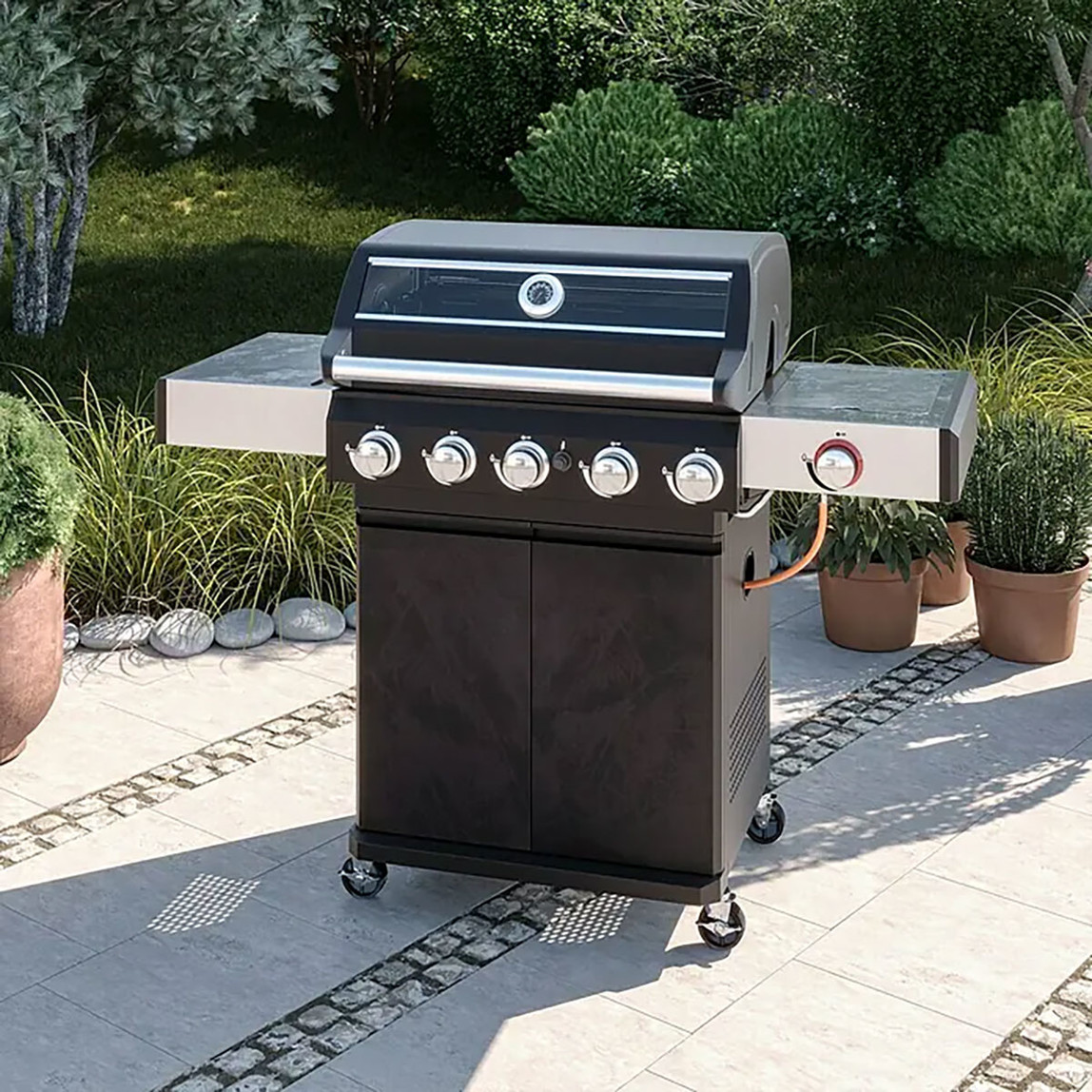    Grillstar Powerburner 550-1 Gazlı Barbekü Mangal  