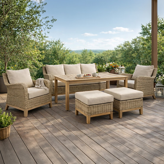 Sunfun Aruba Rattan Oturma Grubu