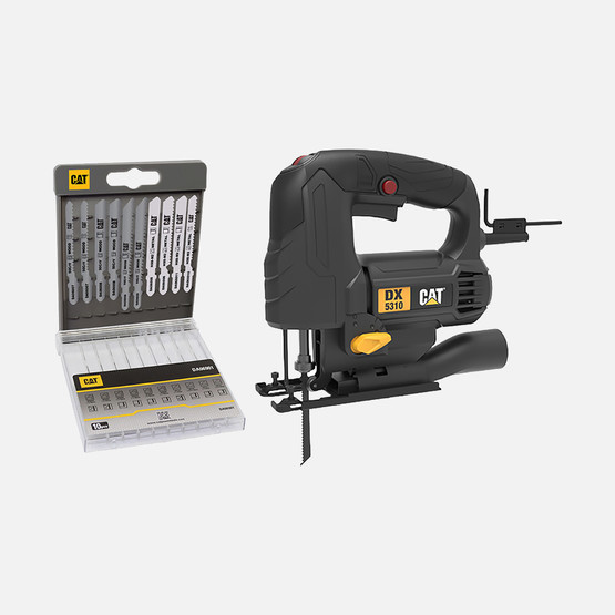 CAT DX5310 550Watt Profesyonel Devir Ayarlı Dekupaj Testere(10 Parça Testere Ucu Hediye!)