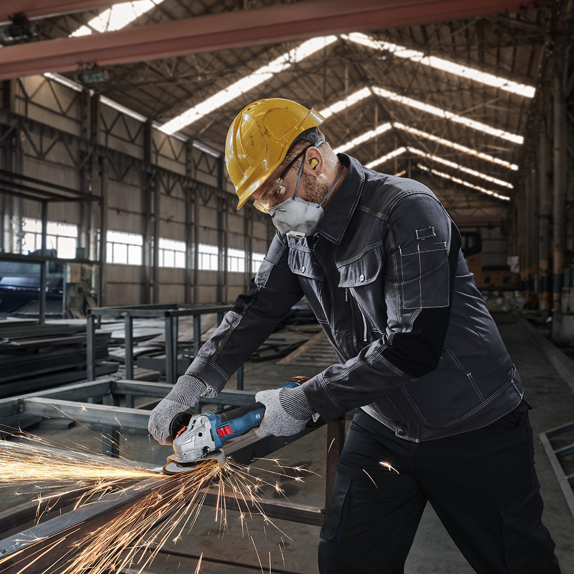    Bosch 0615A5007L GSR18V45+GWS18V8+GBH18V22+2x4Ah+GAL18V40 Profesyonel Makine Seti   