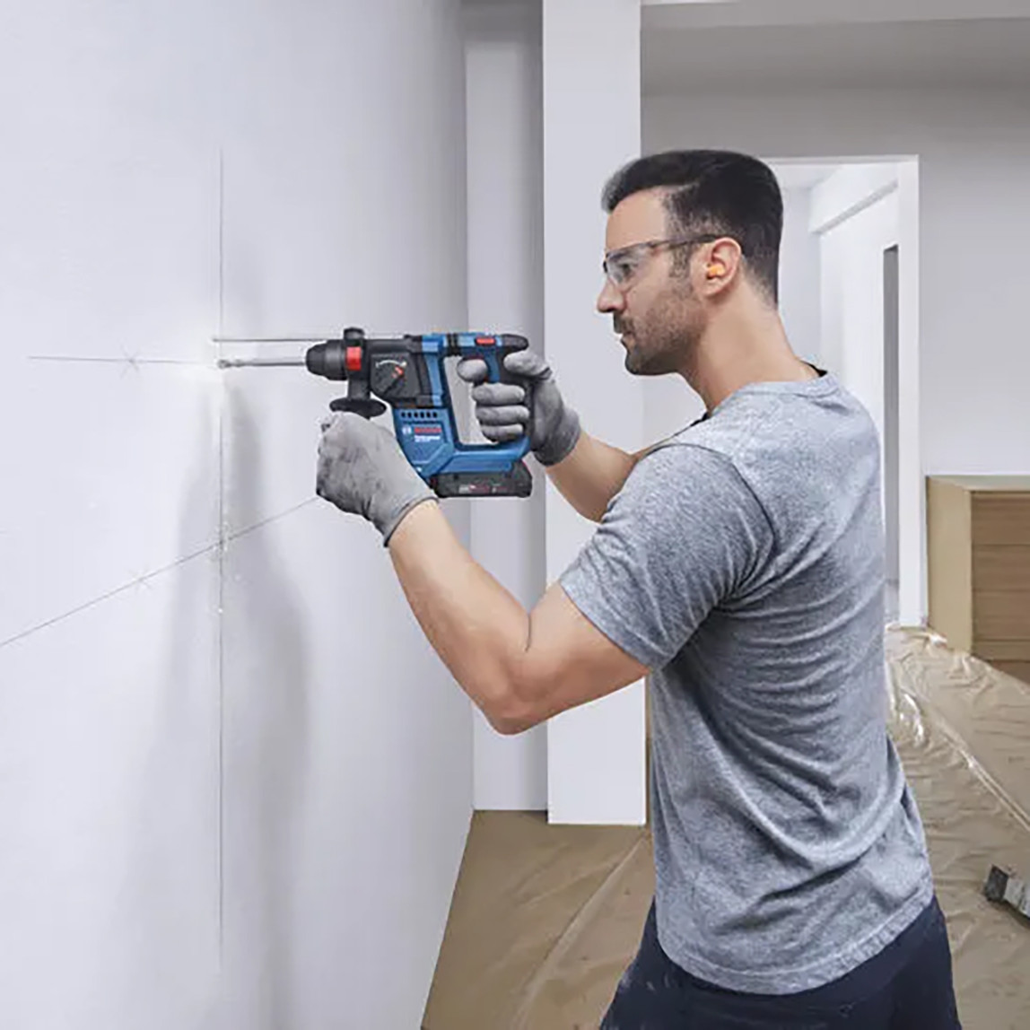    Bosch Profesyonel GBH 18V-18 Akülü Solo SDS Plus Kırıcı Delici (Akü ve Şarj Cihazı Dahil Değildir) 