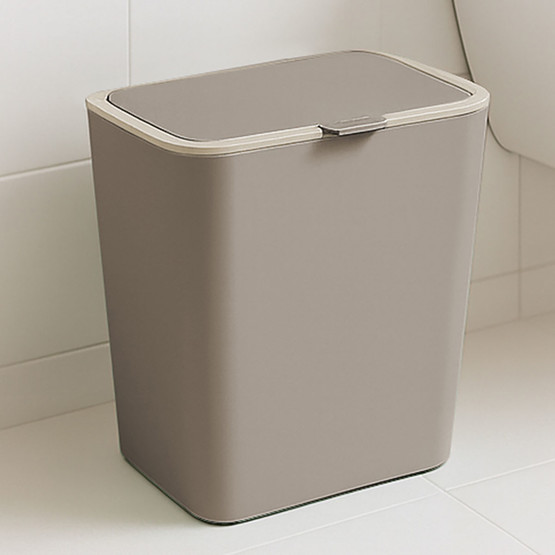 Flip Çöp Kovası Kum Beji 6L