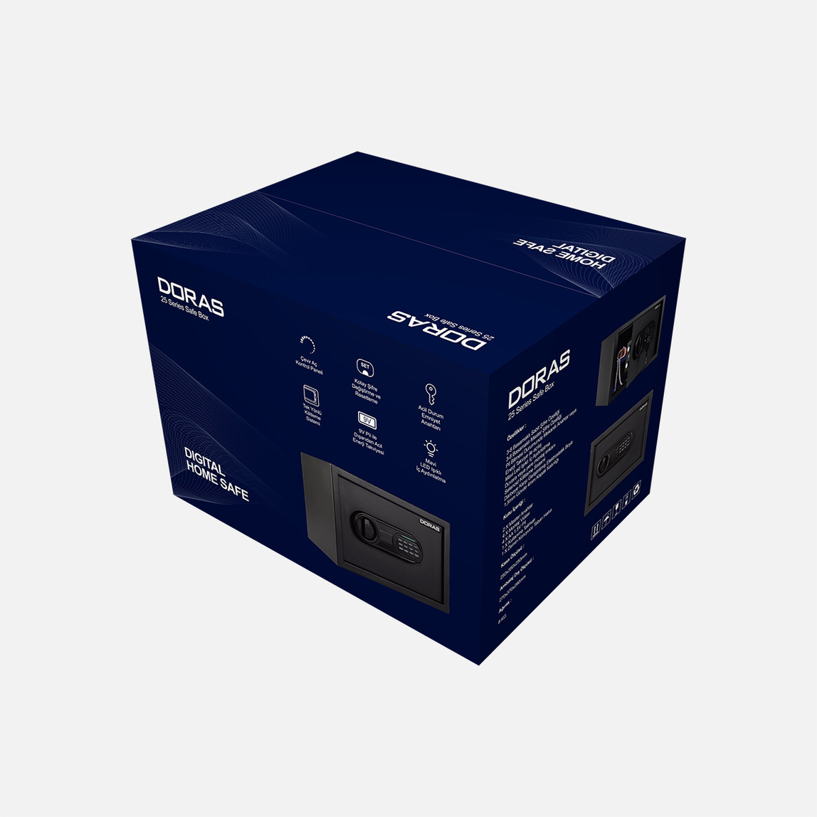    Doras 25S Serisi Ev ve Otel Tipi Şifreli Kasa 