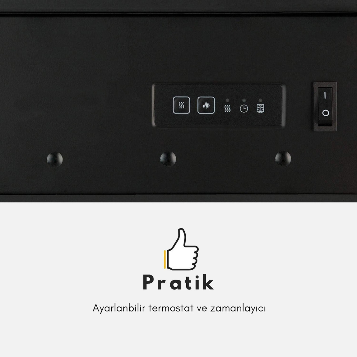    Dlc 1800W Madera Şömine Wifi EA2215HW 