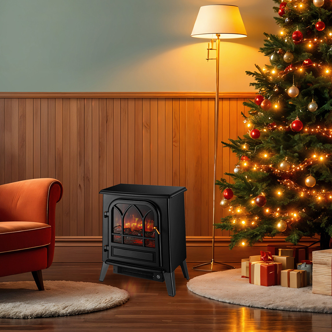    DLC Flamix Dekoratif Ayaklı Şömine 1950W 