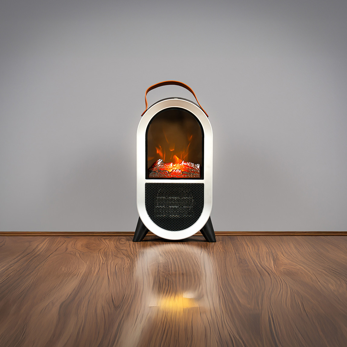    Dlc Flame Go Ayaklı Şömine 1500W 