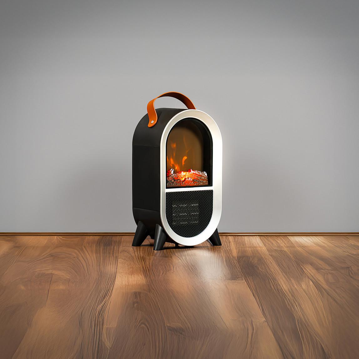    Dlc Flame Go Ayaklı Şömine 1500W 