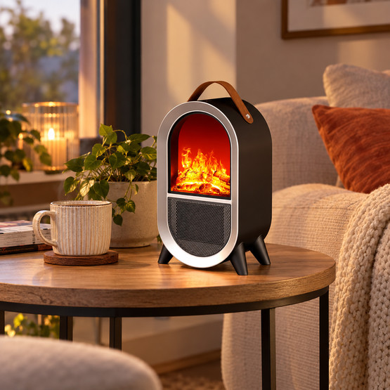 Dlc Flame Go Ayaklı Şömine 1500W