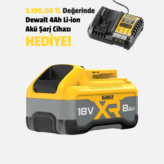 Dewalt Dcb1880-Xj 18V 8.0Ah Xr Li-Ion Akü