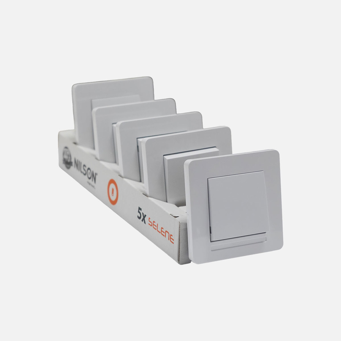    Selene Beyaz Anahtar 5 Adet 