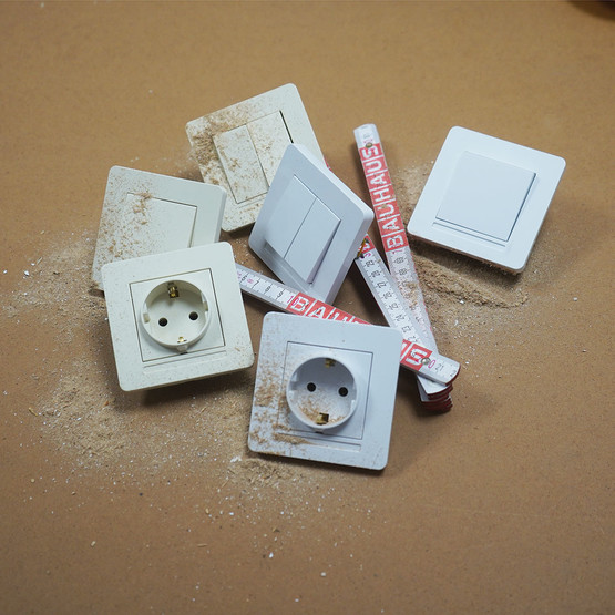 Selene Krem Topraklı Priz 5 Adet