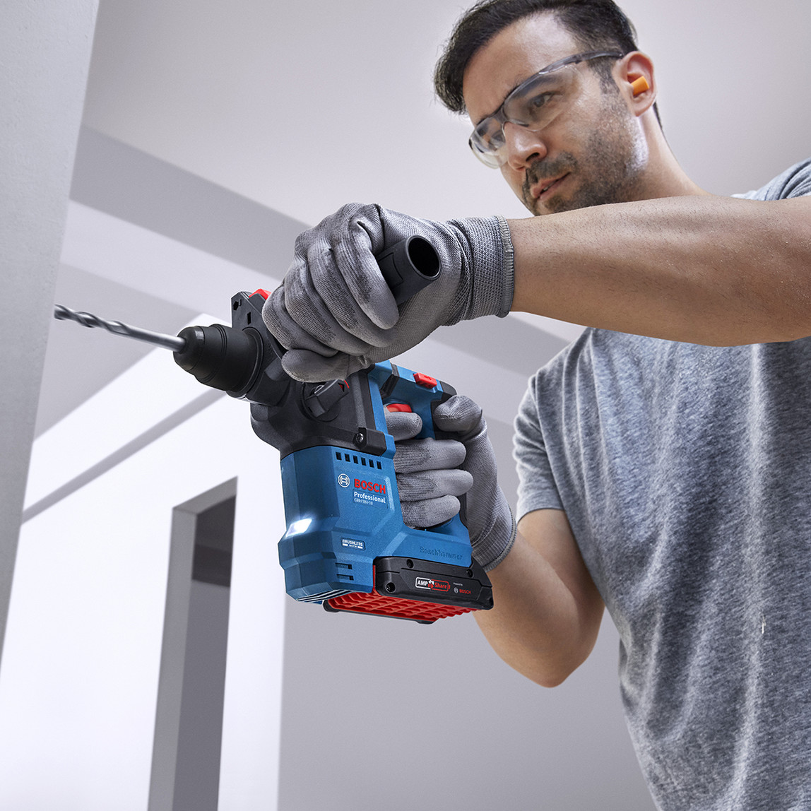    Bosch GSB 18V-25 GBH 18V-18 1x2 Ah. Profesyonel Makine Seti 