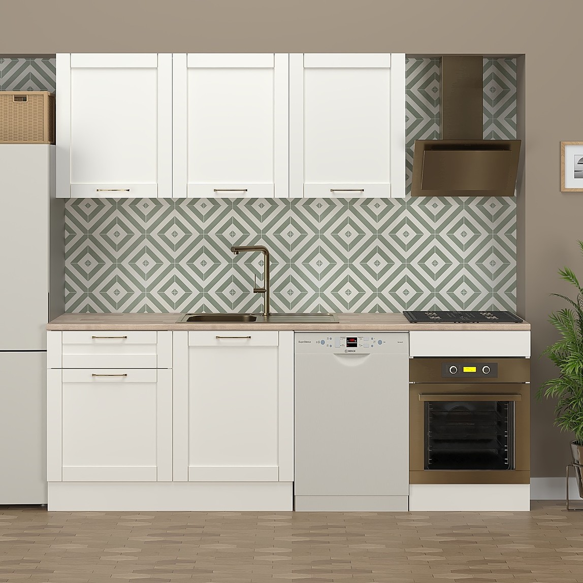    Fly Weiss Mutfak 240cm 