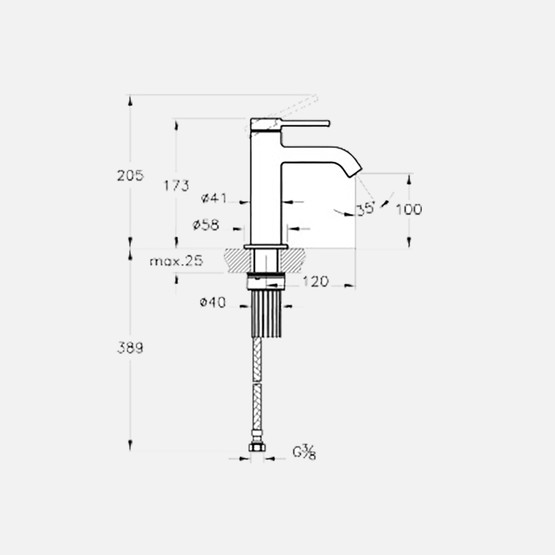 Artema Minimax Round Lavabo Bataryası