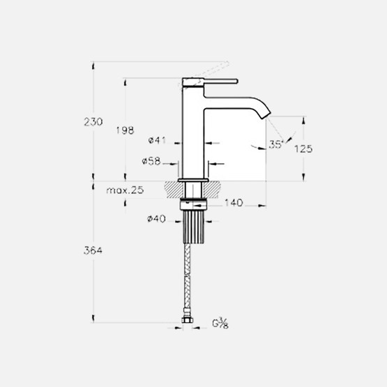 Artema Minimax Round Yüksek Lavabo Bataryası