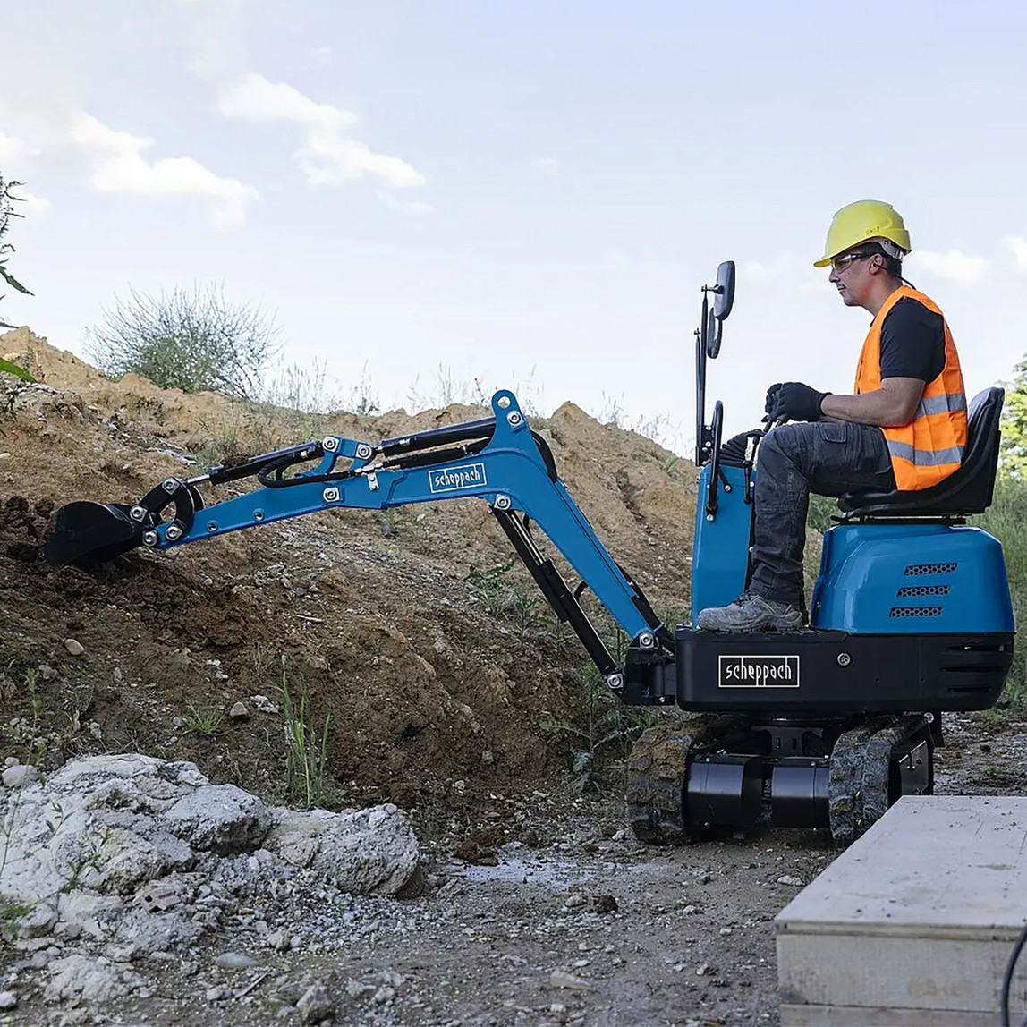    Scheppach EXC815 Mini Ekskavatör 