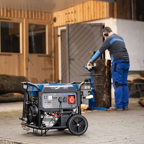 Scheppach SG7100x 5,5kw Benzinli Trifaze Jeneratör