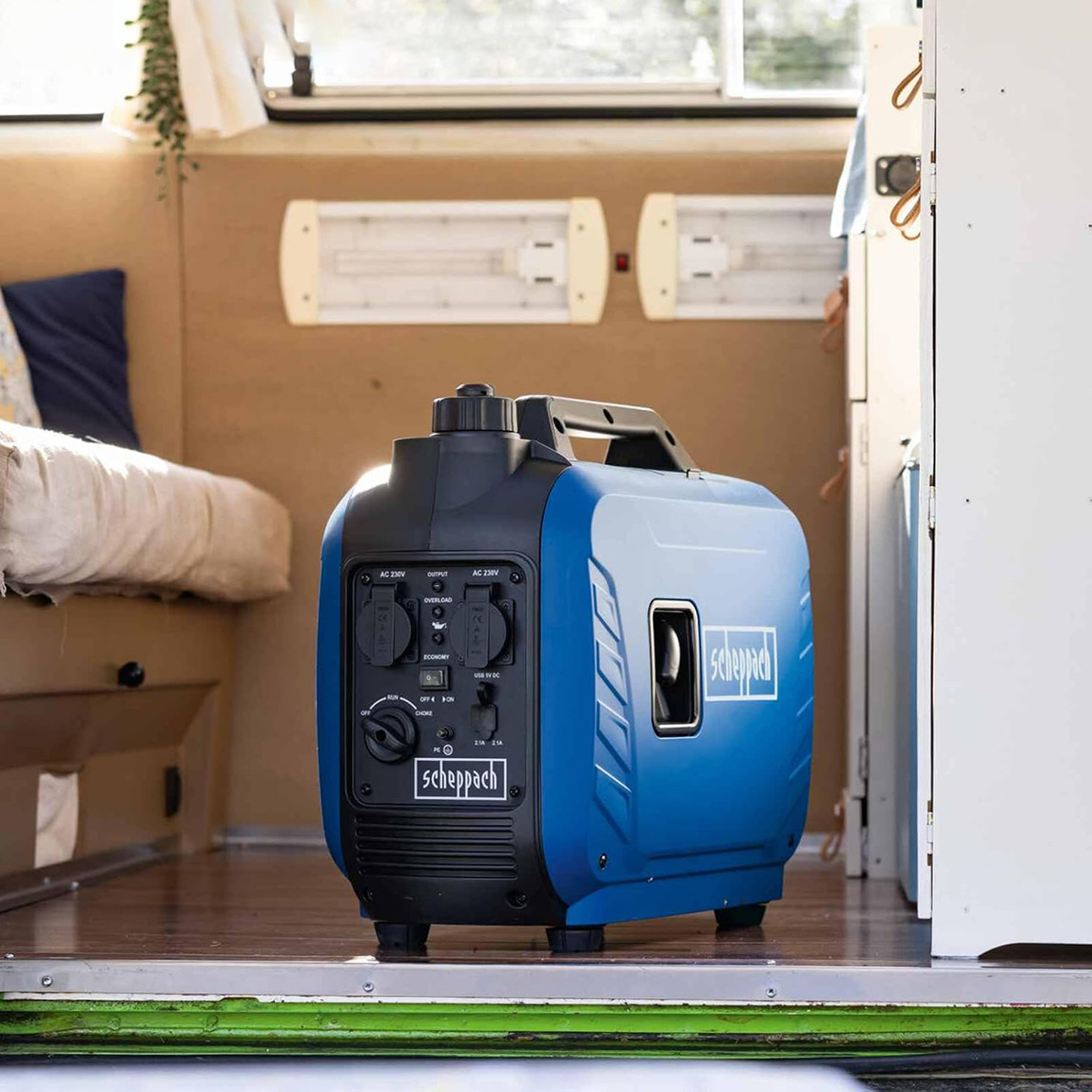    Scheppach SG2500İ 2 Kw Invertörlü Benzinli Portatif Jeneratör 